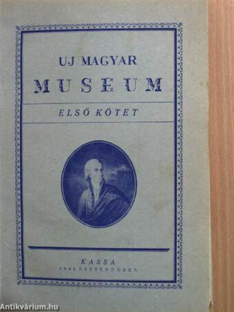 Uj Magyar Museum 1942. I/1-2. (fél évfolyam)