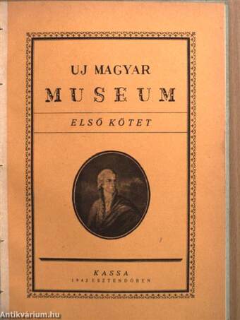 Uj Magyar Museum 1942. I/1-2. (fél évfolyam)