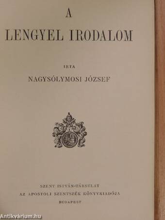 A lengyel irodalom