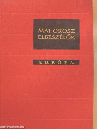 Mai orosz elbeszélők