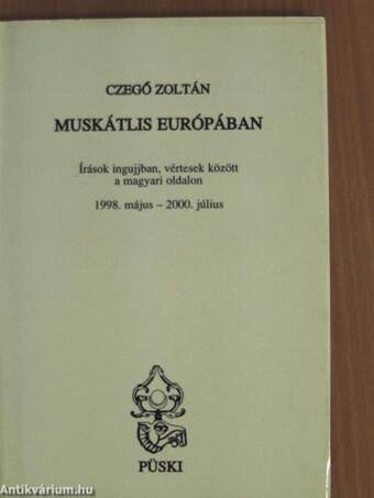 Muskátlis Európában