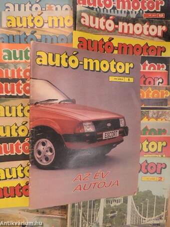 Autó-Motor 1981. január-december