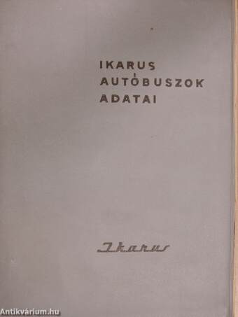 Ikarus autóbuszok adatai