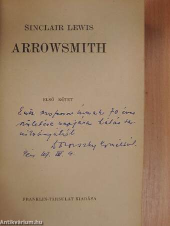 Arrowsmith I-II.