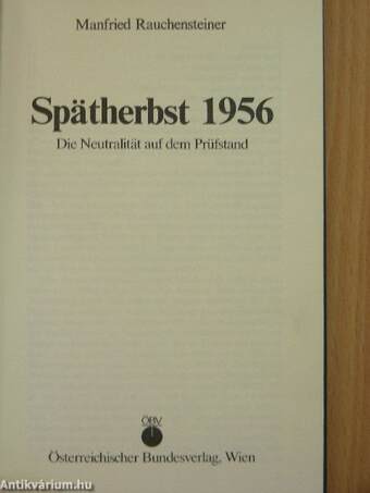 Spätherbst 1956