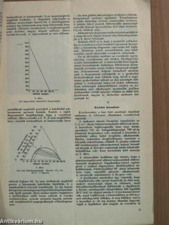 Az oldószeres kenőolajfinomítás eredményeinek grafikus kiértékelése