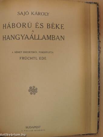 A rádió diadalútja/Mi a villamosság?/Őstársadalom és ősgazdálkodás/Háború és béke a hangyaállamban