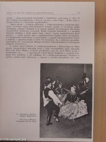 Tánctudományi tanulmányok 1969-1970