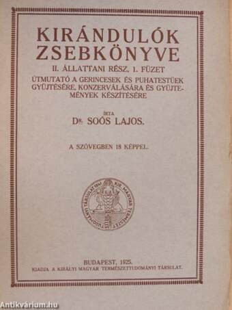 Kirándulók zsebkönyve II/1-2.