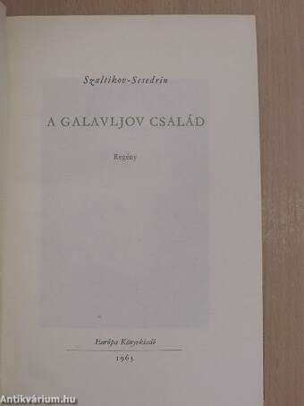 A Galavljov család