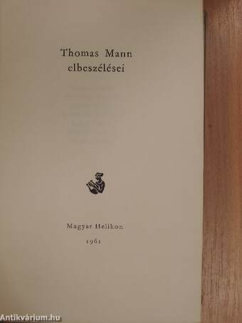 Thomas Mann elbeszélései