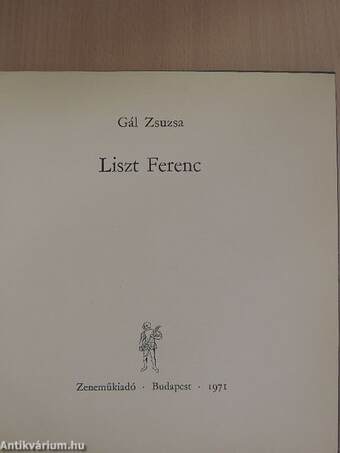 Liszt Ferenc - 2 db hanglemezzel