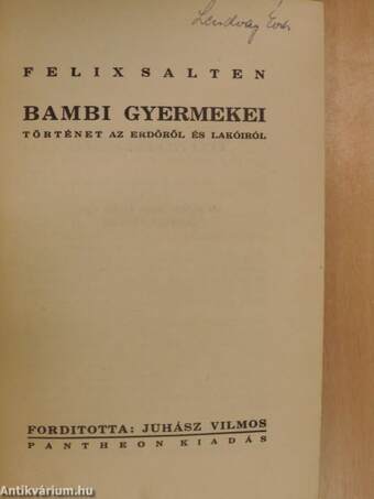 Bambi gyermekei