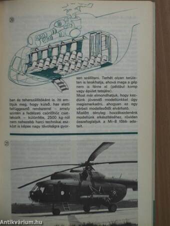 A MI-8 helikopter modellje