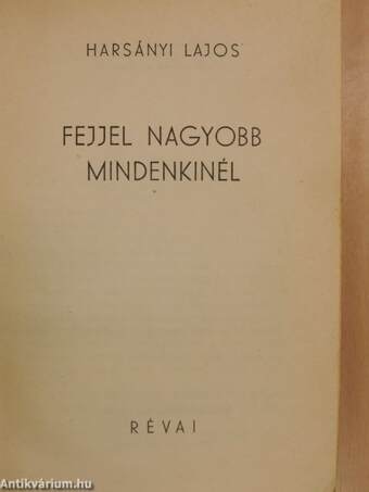 Fejjel nagyobb mindenkinél