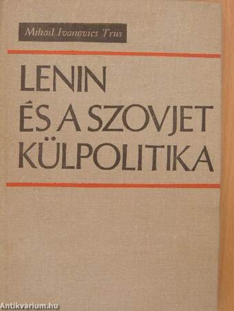 Lenin és a szovjet külpolitika
