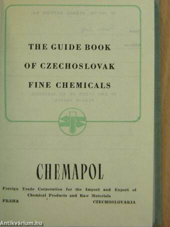 The guide book of Czechoslovak fine chemicals