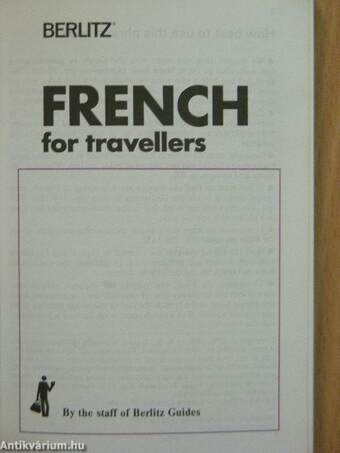 French for travellers