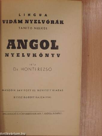 Angol nyelvkönyv