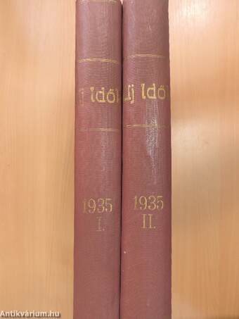 Uj Idők 1935. (nem teljes évfolyam) I-II.