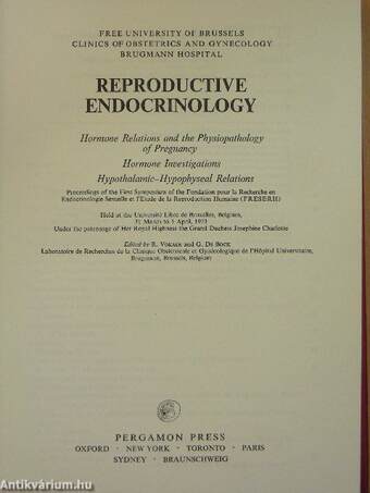 Reproductive Endocrinology