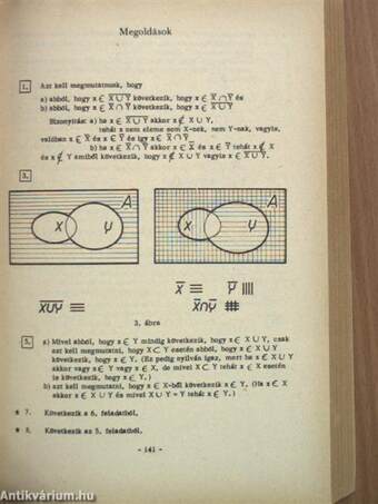 Matematika példatár I-II.