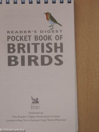 Reader's Digest pocket book of British birds