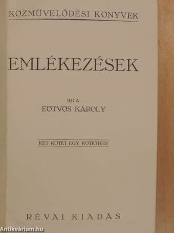 Emlékezések