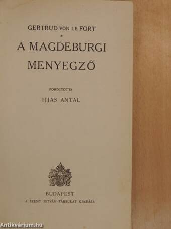 A magdeburgi menyegző