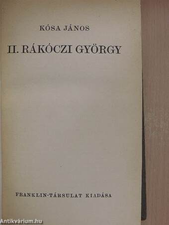 II. Rákóczi György