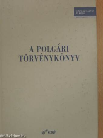 A polgári törvénykönyv