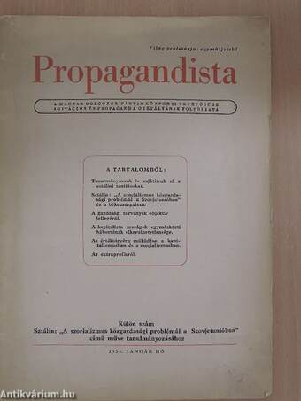 Propagandista 1953. január