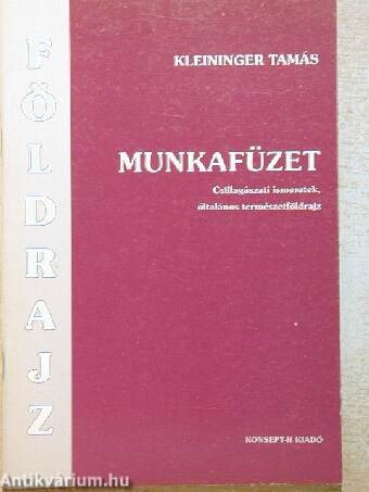 Földrajz munkafüzet