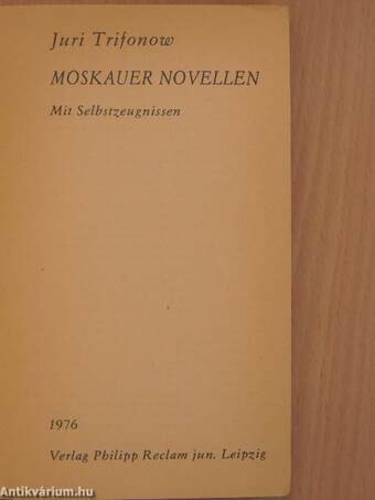 Moskauer novellen