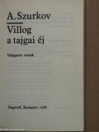 Villog a tajgai éj