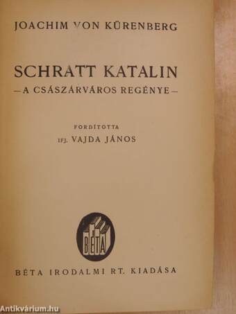 Schratt Katalin