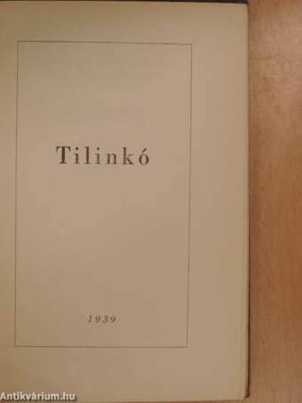 Tilinkó