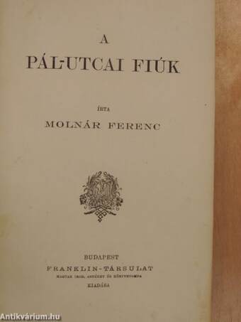 A Pál-utcai fiúk