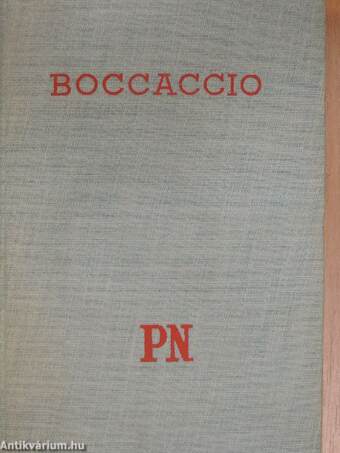 Boccaccio legszebb novellái