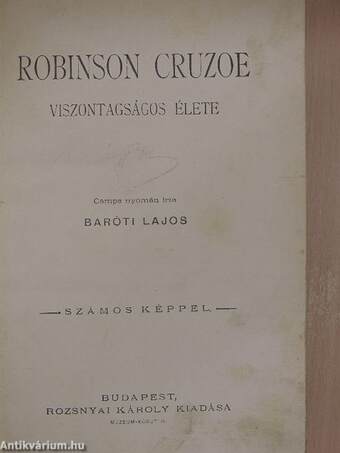 Robinson Cruzoe