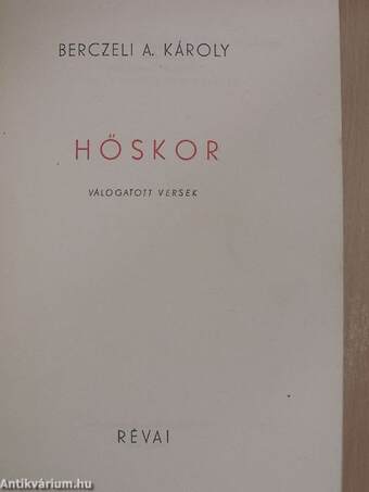 Hőskor