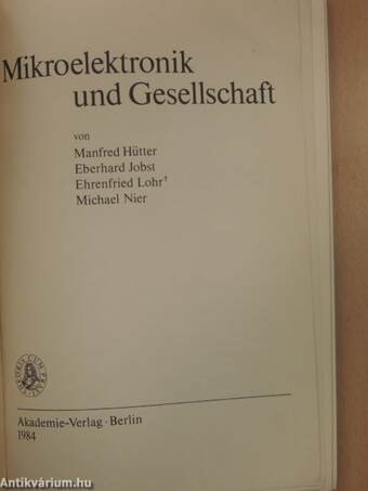 Mikroelektronik und Gesellschaft