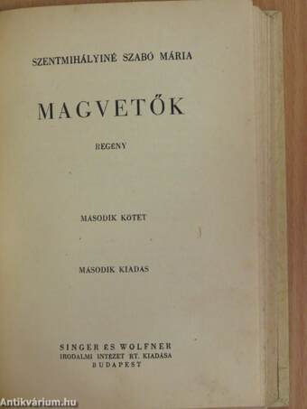 Magvetők I-II.