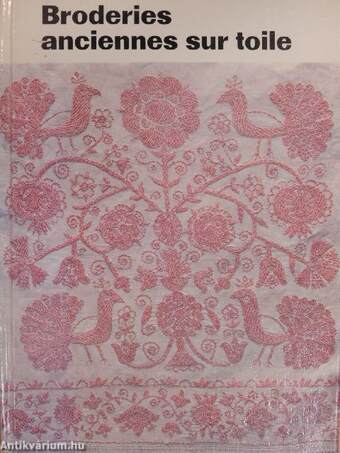 Broderies anciennes sur toile