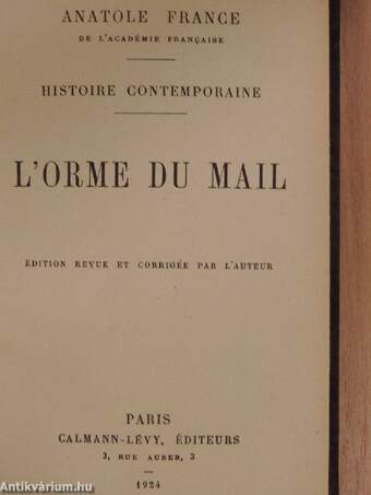 L'orme du mail