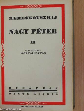 Nagy Péter I-II.