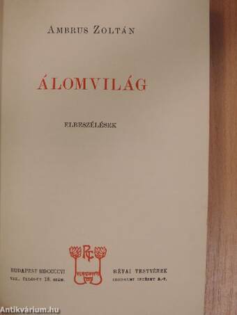 Álomvilág