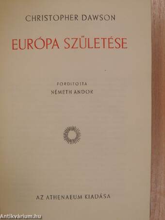 Európa születése