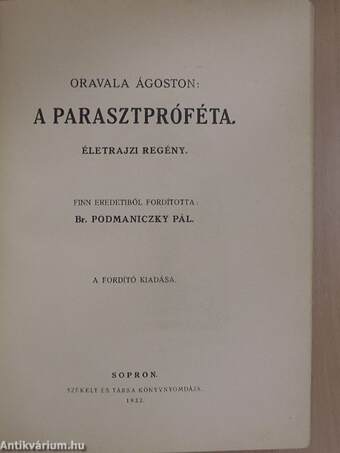 A parasztpróféta