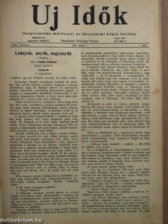 Uj Idők 1925. január-december I-II.